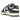 Nike Dunk Low Next Nature Olympic sneakers i en angled profil med hvid læderoverdel, grå overlag, gulddetaljer og hvid gummisål