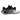 Nike Kobe 9 EM Low Protro Mambacita sneakers set fra siden med sort overdel i engineered mesh, hvide detaljer og tekstureret mellemsål