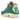 Air Jordan 3 Retro Nina Chanel Abney Bicoastal sneakers i grøn profil med unikt læderdesign, detaljeret snøring og karakteristisk hvid sål