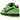 Nike SB Dunk Low The Powerpuff Girls Buttercup sneakers i profil med grøn overdel, matchende snørebånd og tyk polstret pløs samt sort sål