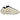 Adidas Yeezy 700 V3 Safflower sneakers i en vinklet visning med en markant beige exoskelet-struktur, hvide snørebånd og en tyk gummisål