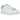 Adidas Stan Smith White Gold Metallic sneakers sideprofil med hvid overdel, guldfarvet hælkappe og det klassiske perforerede 3-stripes design.