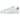 Adidas Stan Smith White Gold Metallic sneakers sideprofil med hvid læderoverdel, guld hælkappe og klassiske perforerede detaljer.