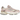 New Balance 9060 Pink White sneakers i en sideprofil, der viser den chunky sål, lyserøde ruskindspaneler og hvide mesh-detaljer.