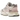 New Balance 9060 Pink White sneakers i profil med blød pink og hvid farvekombination, synlig N-logo, kraftig mellemsål og lagdelt mesh-design