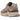 New Balance 9060 Mushroom Arid Stone sneakers i profil, der viser en kombination af brunlige nuancer, ruskind, mesh og den chunky mellemsål