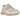 New Balance 9060 Bone Sparrow sneakers i en vinklet visning med beige og grå overdel i mesh og ruskind samt en robust, hvid gummisål
