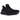 adidas Ultra Boost 5.0 DNA Triple Black sneakers set fra siden med sort strikket overdel, matchende sål og det ikoniske hælpanel.