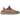 Adidas Yeezy Boost 350 V2 Beluga Reflective sneakers i vinklet visning med gråt strikket mønster, orange stribe og synlige snørebånd.