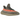 Adidas Yeezy Boost 350 V2 Beluga Reflective sneakers i vinklet profil med gråt Primeknit-mønster, orange stribe og semitransparent gummisål