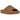 Yeezy Slide Ochre sneakers i vinklet profil, der fremviser den mørkegule, minimalistiske skumkonstruktion og det teksturerede fodsengsdesign