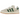 Adidas Campus 00s Crystal White Dark Green sneakers i en sideprofil der viser den hvide overdel i læder og mørkegrønne adidas-striber på siden