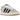 Adidas Campus 00s Crystal White Core Black sneakers fra siden med hvid læderoverdel, sorte signaturstriber og en klassisk hvid gummisål.