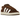 Adidas Campus 00s Bark sneakers set fra siden med brun overdel i ruskind, hvide snørebånd og de klassiske tre striber på siden