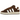 Adidas Campus 00s Bark sneakers i en klassisk vinklet profilvisning med mørkebrun ruskindsoverdel, hvide snørebånd og tyk gummisål