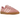 Adidas Bermuda Glow Pink sneakers i en klassisk sideprofil med lyserød overdel i ruskind, mørkere detaljer og den karakteristiske gummisål