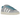 Adidas Campus 00s Ambient Sky sneakers i vinkelret visning med lyseblå ruskindsoverdel, hvide snørebånd og klassiske hvide 3-stripes
