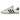 Adidas Samba Jason Dill White Black sneakers set fra siden med hvidt læder, sort pløs, gulddetaljer og gennemsigtig sål
