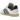 Adidas Samba Jason Dill White Black sneakers set fra siden med hvid læderoverdel, sorte striber og en transparent, klar gummisål