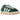 Adidas Campus 00s Green White sneakers i profil med grøn overdel i ruskind, klassiske hvide striber, flade snørebånd og hvid gummisål.
