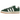 Adidas Campus 00s Green White sneakers i vinklet profil med grøn overdel i ruskind, hvide læderstriber og tykke snørebånd på en gummisål