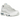 Nike Air Max 95 Photon Dust Photo Blue sneakers i sideprofil med grå lagdelt overdel, blå accenter og synlige Air-enheder i mellemsålen
