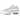Nike Air Max 95 Photon Dust Photo Blue sneakers i en vinklet visning med grå nuancer, blå detaljer og den karakteristiske lagdelte overdel.