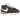 Nike Cortez Textile Baroque Brown Sail Light Orewood Brown sneakers i profil med brun tekstiloverdel og hvid swoosh på en beige sål