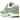 Nike Air Max 1 Patta 20th Anniversary Chlorophyll sneakers i profil, der viser det ikoniske hvide mesh, grønne nubuck-detaljer og broderet mini-Swoosh.