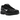 Nike P-6000 Black Black White sneakers i vinklet profil med sort mesh-overdel, lagdelte læderoverlays og hvid Nike swoosh