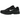 Nike P-6000 Black Black White sneakers i vinklet profil med sort mesh-overdel, læderdetaljer og en hvid sål med synlig dæmpning