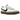 Nike Killshot 2 Leather White Black Gum Dark Brown sneakers set fra siden med hvid læderoverdel, sort swoosh og klassisk gummisål