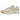 Nike Air Max 1 Light Orewood Brown sneakers i profilvisning med beige nuancer, hvide snørebånd, ikonisk swoosh-logo og en synlig Air-enhed i sålen.