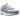 Nike Air Max 1 87 Light Armory Blue Ashen Slate sneakers i sideprofil med lyseblå overdel, hvid mellemsål og synlig Air-stødabsorbering i hælen