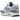 Nike Air Max 1 87 Light Armory Blue Ashen Slate sneakers i sideprofil med lyseblå paneler, hvid mellemsål og den ikoniske synlige Air-enhed i hælen.