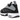 Nike Air Max Sunder Silver Anthracite sneakers i en vinklet visning, der viser den metalliske sølvoverdel, sorte detaljer og lynlåslukning