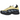 Nike Air Max Sunder Saturn Gold sneakers i vinklet profil med den karakteristiske lynlås-lukning, gul overdel og markant sål.