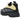 Nike Air Max Sunder Saturn Gold sneakers i vinklet profil med den ikoniske lynlås-lukning, gul overdel og markant sort sål for optimalt look.