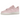 Nike Air Force 1 Low '07 Next Nature Pink Foam sneakers i sideprofil med lyserød læderoverdel, matchende sål og hvidt Swoosh-logo