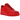 Nike Air Force 1 Low '07 Red Roses sneakers i profil, med hvide læderdetaljer, ikonisk Swoosh og markante røde rosenmotiver ved hælen.