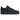 Nike Air Force 1 Low Black Carbon Fiber sneakers set fra siden med sort kulfiber-tekstur, matchende sorte snørebånd og slidstærk gummisål