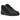Nike Air Force 1 Low Black Carbon Fiber sneakers set fra siden med sort kulfibermønster, hvid mellemsål og klassisk Nike Air-logo på hælen.