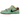 Nike SB Dunk Low Rodeo Tourmaline sneakers i sideprofil med grøn ruskindsoverdel, brun gummisål og karakteristisk hvidt Nike Swoosh-logo