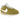 Nike Cortez Pacific Moss Infinite Gold sneakers i profil med grøn overdel i tekstil, guldfarvet læder-swoosh og hvid sål med sort detalje.