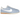 Nike Cortez SE Psychic Blue sneakers i en klassisk sideprofil med lyseblå overdel, hvidt swoosh og den karakteristiske hvide mellemsål