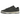 Nike Dunk Low Premium Black Off Noir sneakers i vinklet profil med sort læderoverdel, matchende sorte snørebånd og tekstureret gummisål