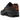 Nike Air Max 90 QS Volcano sneakers i profil med grå mesh-overdel, orange detaljer, sorte læderpaneler og synlig Air-enhed i mellemsålen.