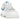 Nike Air Force 1 Low Evo White University Blue sneakers i sideprofil med hvid overdel, blå detaljer og en synlig Air-enhed i mellemsålen.