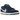 Nike SB Dunk Low Deep Royal Blue sneakers set fra siden med kongeblå ruskindsoverlays, hvide læderdetaljer og robust gummisål
