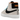 Nike SB Zoom Blazer Mid Olympic Safari sneakers i sideprofil med safari-print, sort Swoosh-logo, hvid mellemsål og gummisål.